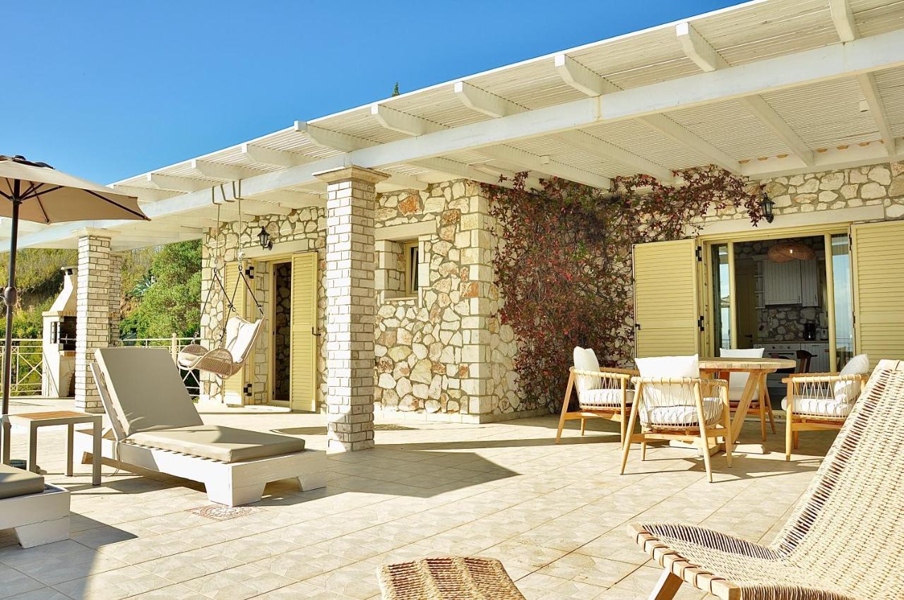 Stone Villa Kefaloniaprivatevillas Trapezaki  Exterior foto